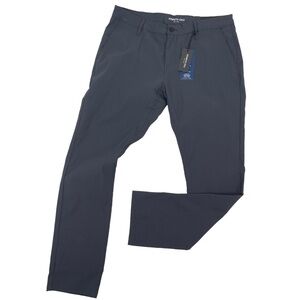 Kenneth Cole Men’s Size 34X30 Slim Fit 5 Pocket Tech Pants Petrol NWT